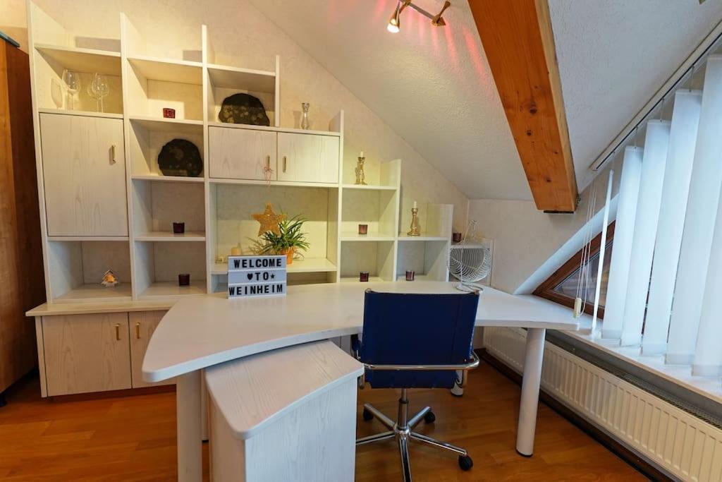 Grosse, Helle Wohnung Fuer Bis Zu 6 Personen Weinheim Ngoại thất bức ảnh